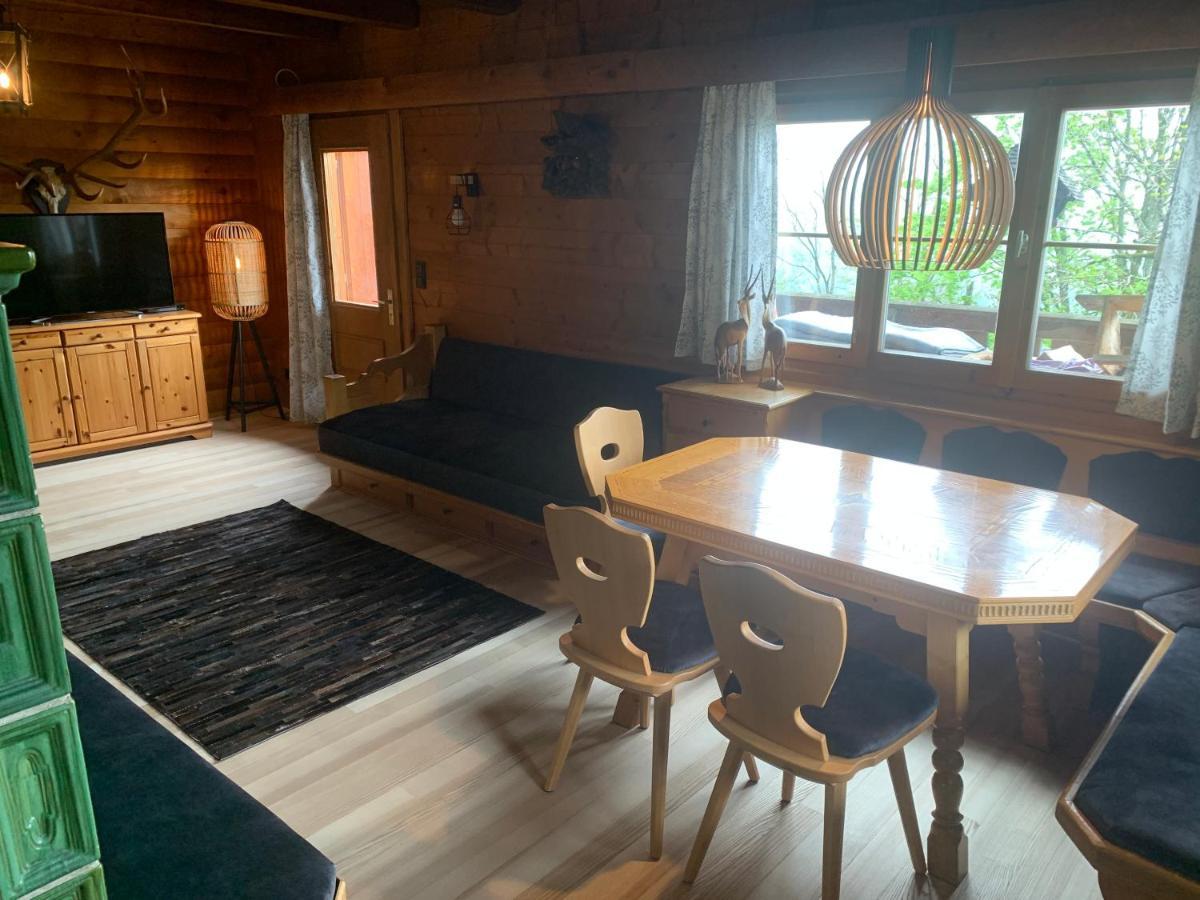 Ferienwohnungen Im Blockhaus Metzler Шварценберґ-ім-Бреґенцервальд Екстер'єр фото