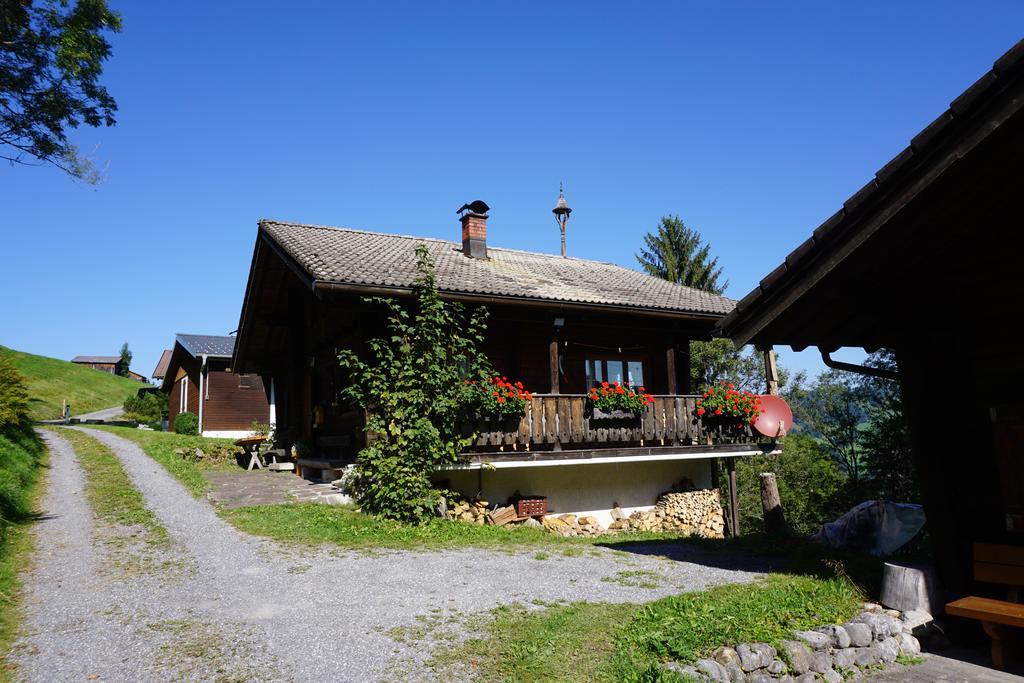 Ferienwohnungen Im Blockhaus Metzler Шварценберґ-ім-Бреґенцервальд Екстер'єр фото